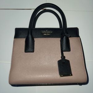 Brown and Black Colorblock Kate Spade Handbag